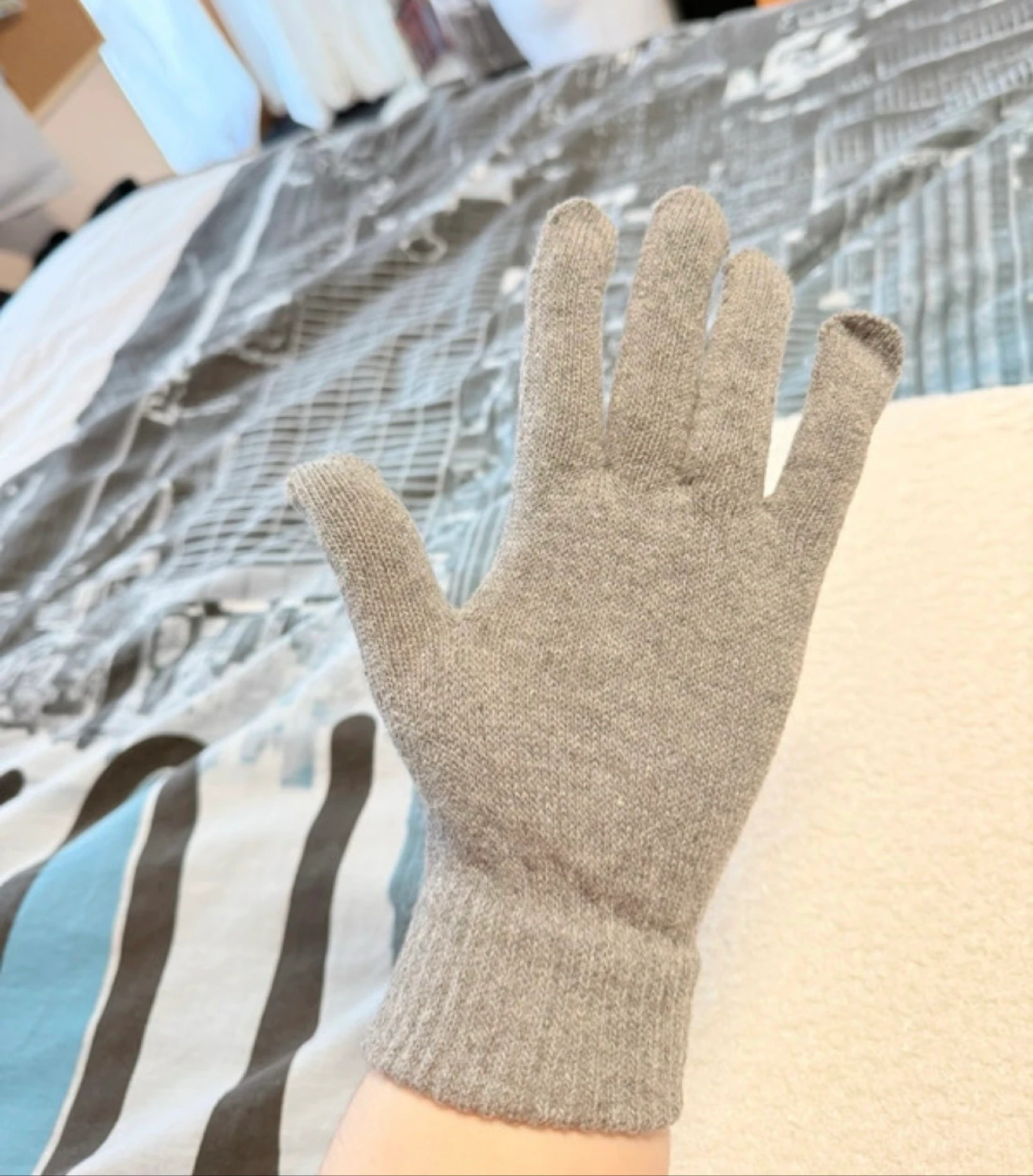 Grey Harry Potter gloves – photo 4